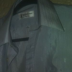 YSL (Yves Saint Laurent) Long Sleeve Dress Shirt
